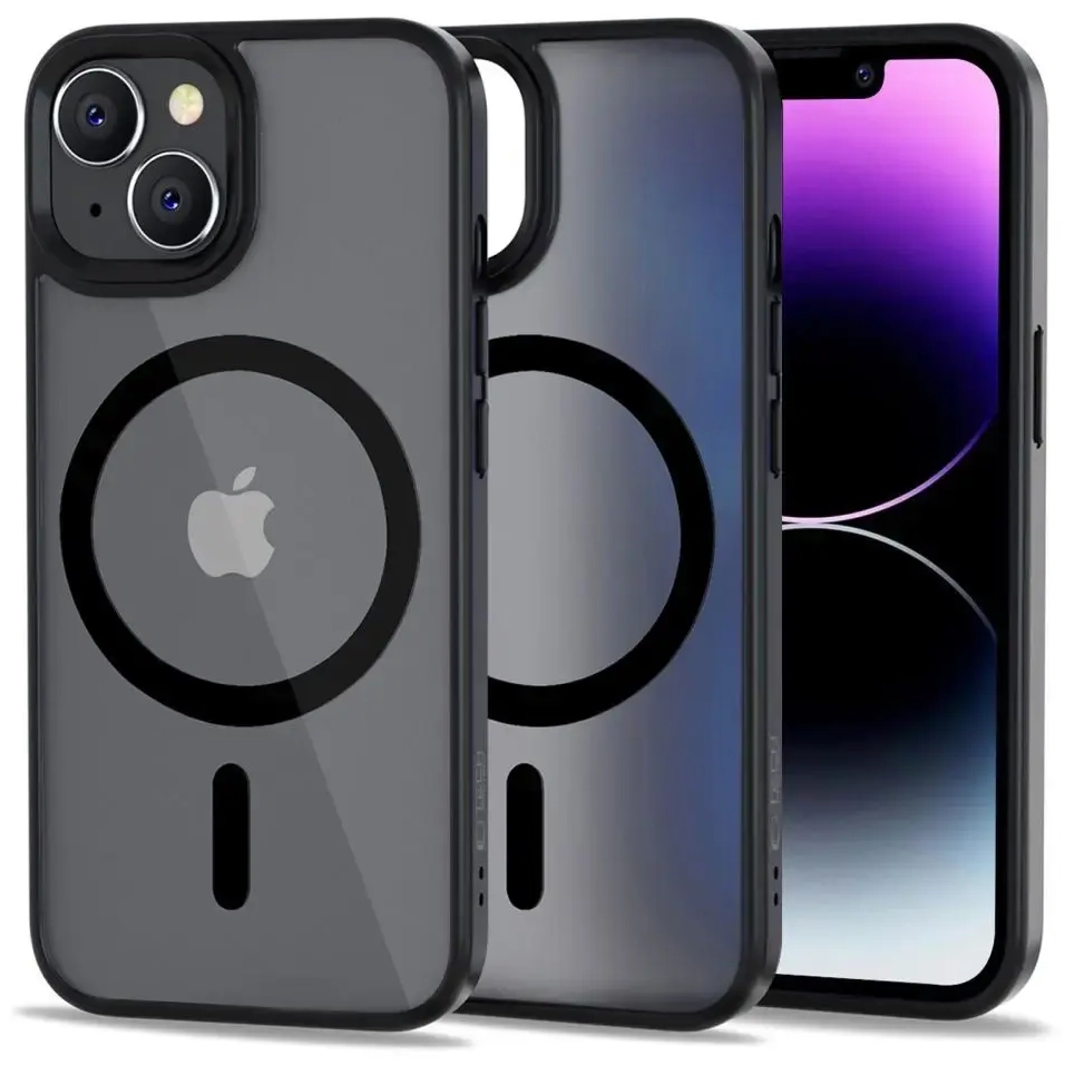 Tech-Protect MagMat MagSafe case for iPhone 14 - matte black
