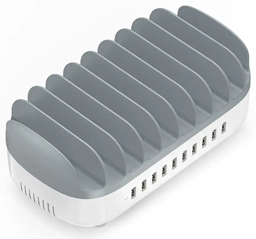 Orico DUK-10P-V1 nutikas laadimisjaam 10 x USB-A - valge