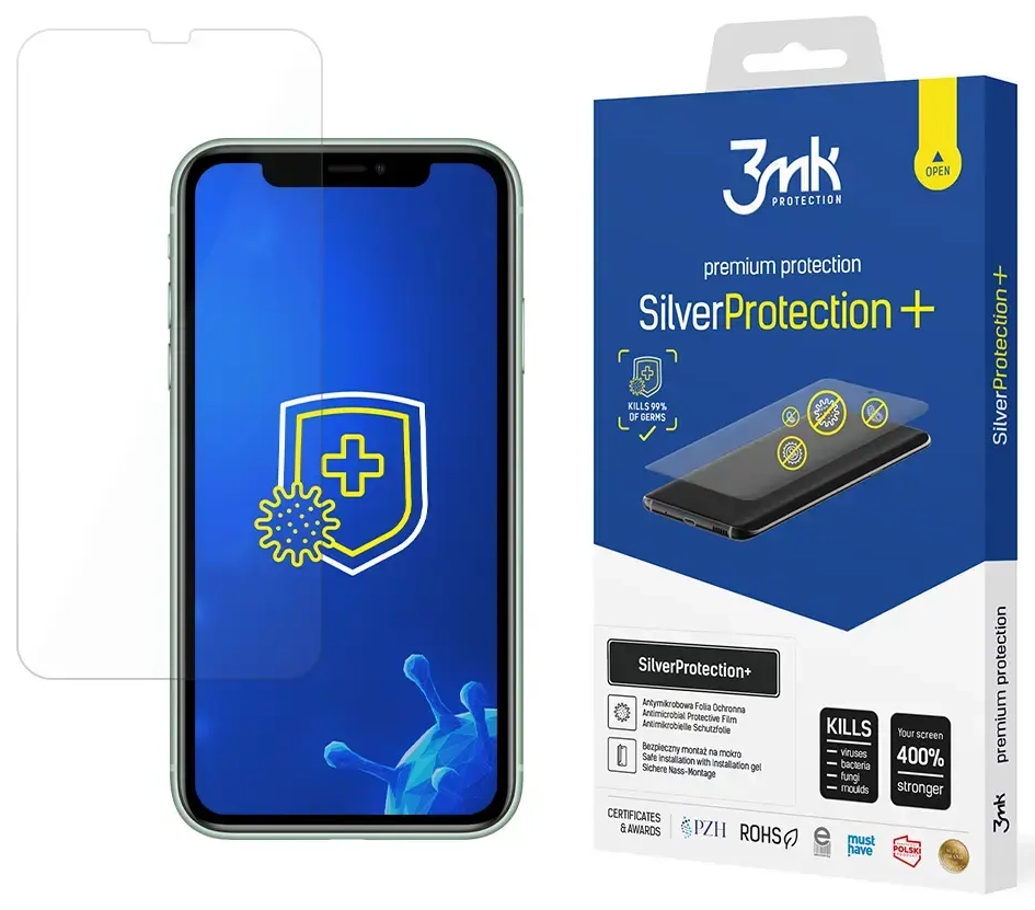 3mk SilverProtection+ kaitsekile telefonile iPhone 11