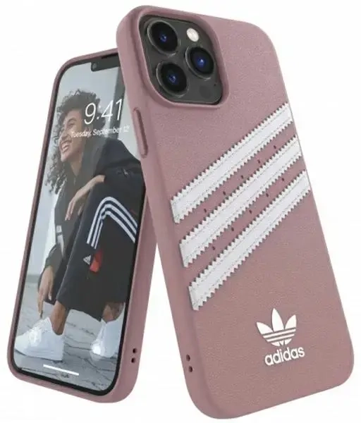 Adidas OR Moulded Case PU iPhone 13 Pro Max 6,7" różowy|pink 47809