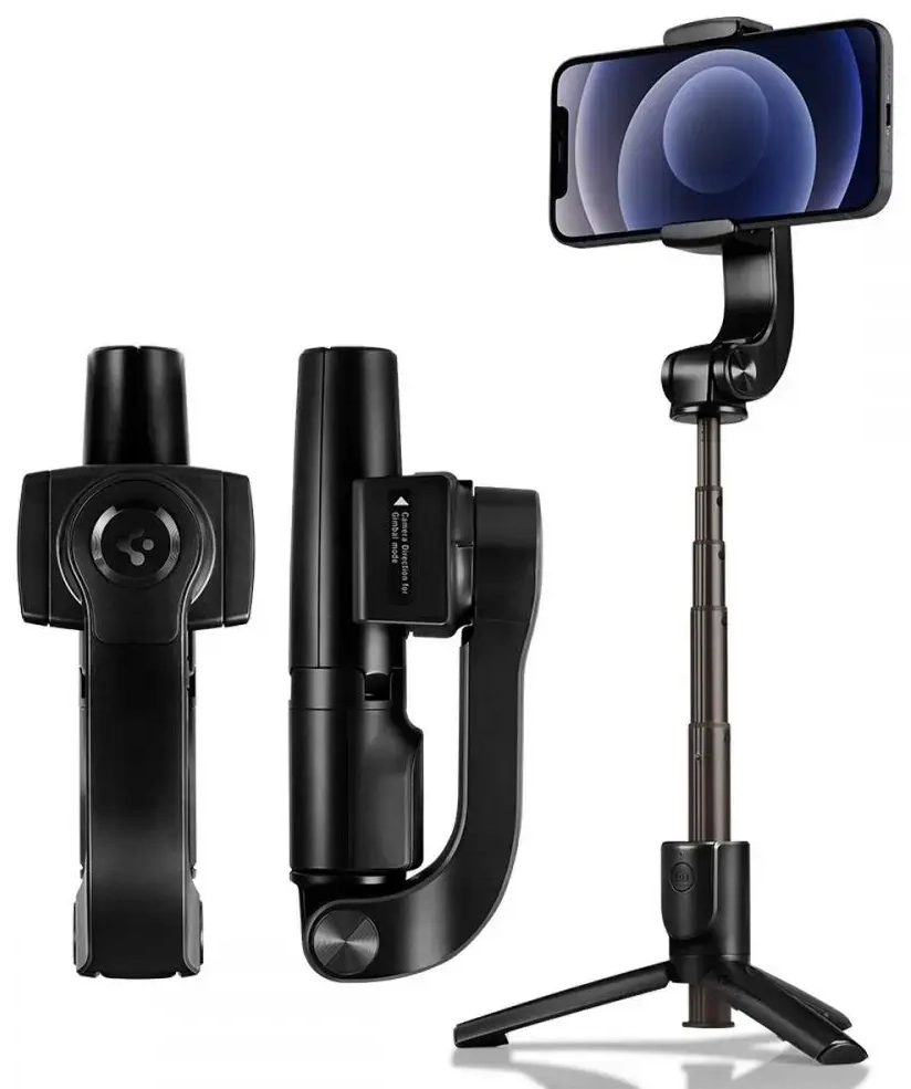 Spigen S610W gimbal wireless Selfie Stick black