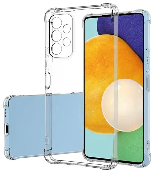 Fusion anti shock 1.5mm silikona aizsargapvalks Samsung A145 | A146 Galaxy A14 4G | 5G caurspīdīgs