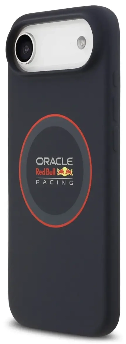 Red Bull Silicone Red Ring MagSafe Case for iPhone Air Navy