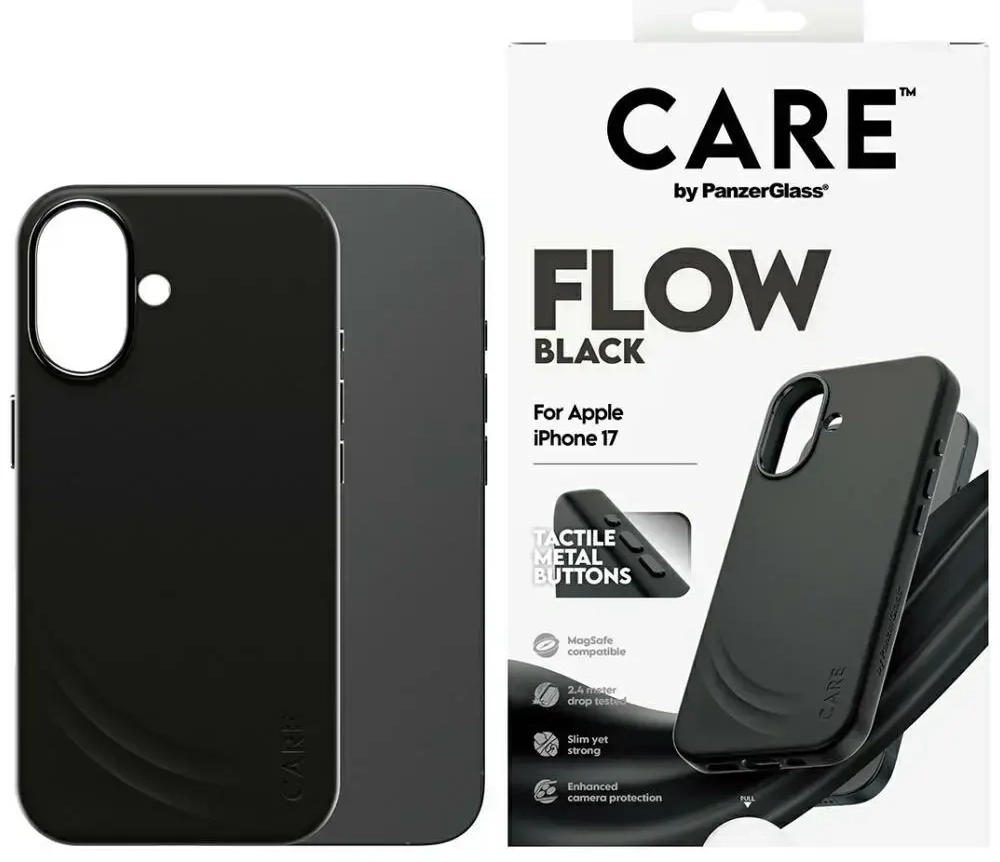 CARE by PanzerGlass Feature FLOW MagSafe case for iPhone 17