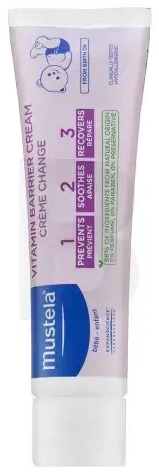Mustela Bébé Reparative Diaper Rash Cream Change Cream 1 2 3 100 мл
