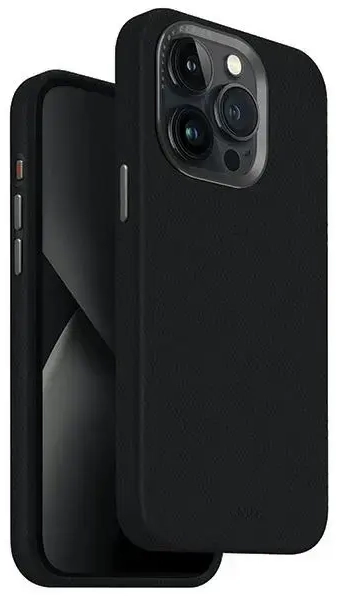 UNIQ etui Lyden iPhone 15 Pro Max 6.7" Magclick Charging czarny|dallas black