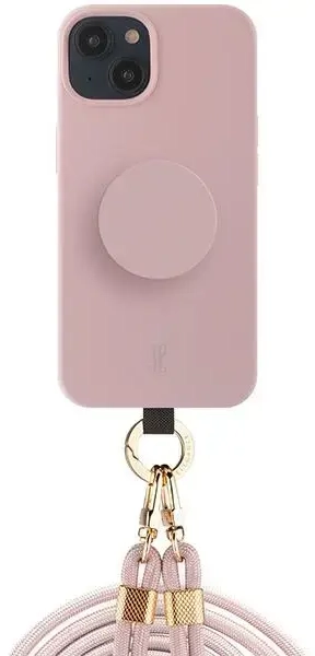 Etui JE 3in1 PopGrip iPhone 15 6.1" różowy|rose 30494 (Just Elegance)