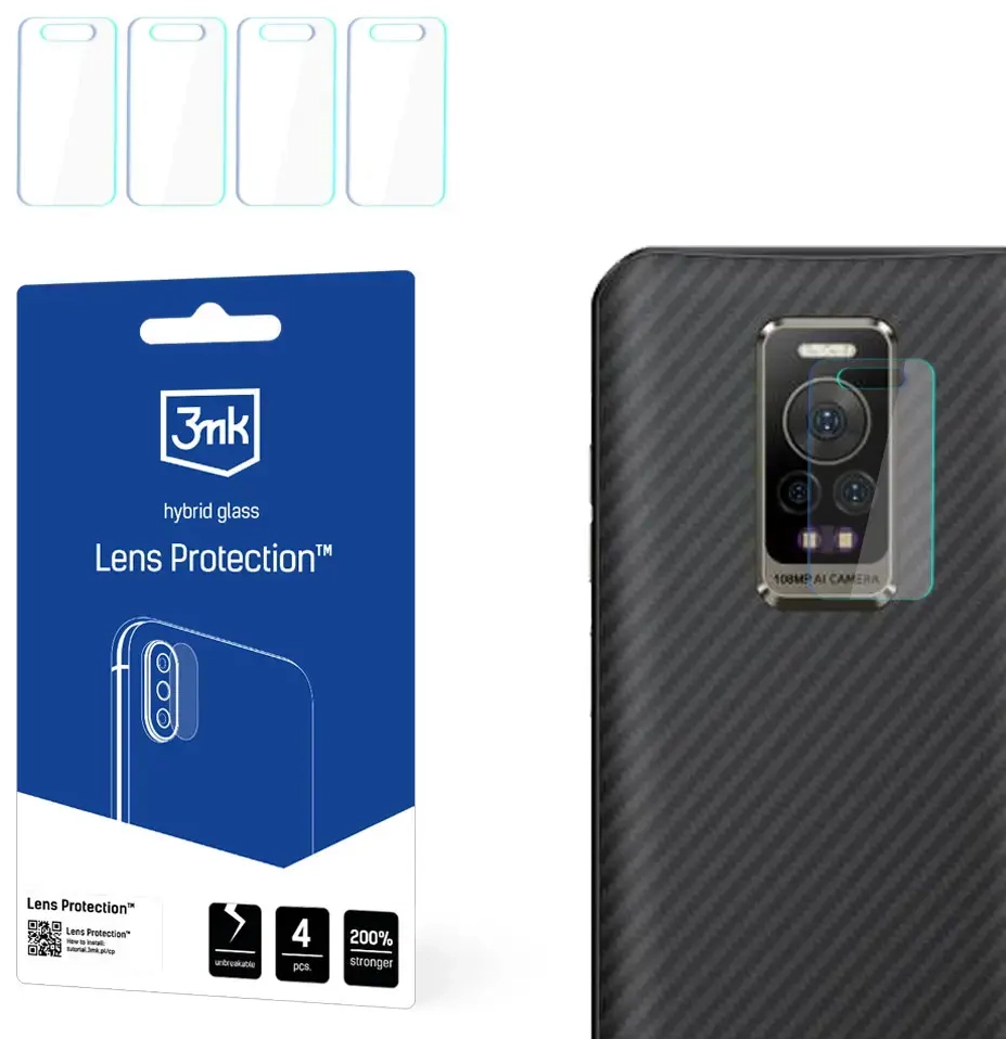 Ulefone Armor X10 Pro - 3mk Lens Protection™ screen protector