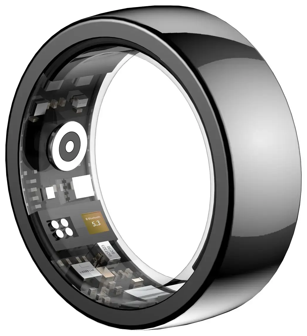 Riversong smart ring Trinity black SR01 size 10 diameter inside 20mm
