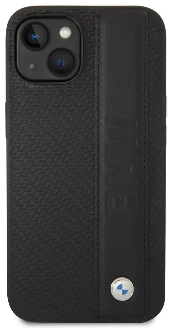 BMW Signature odinis Big Logo dėklas iPhone 14 Plus, juodas