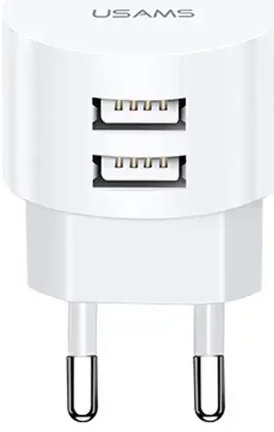 USAMS CC80TC01 tīkla lādētājs | 10W | USB-A | balts