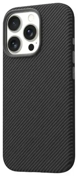 Araree etui Pellis Carbon iPhone 16 Pro   6.3" czarny|black AR20-02125B