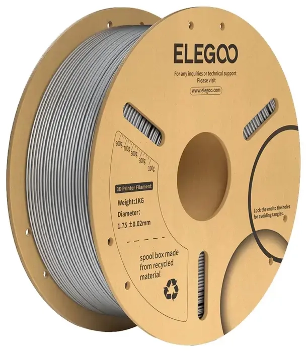 ELEGOO PLA+ Siūlas (Žvaigždžių pilka)