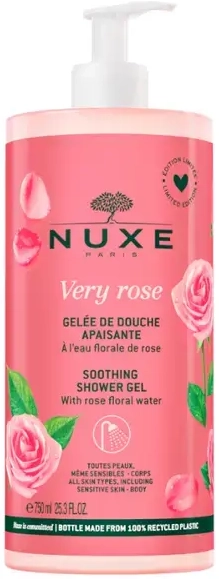NUXE Soothing Shower Gel Very Rose 750 Ml