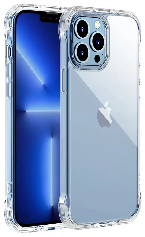 Joyroom Defender Series case for iPhone 13 Pro Max rugged housing with hooks kickstand transparent (JR-BP956)