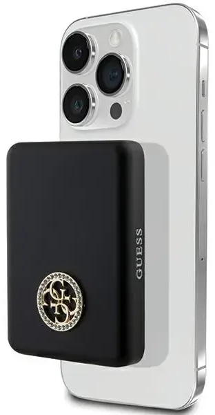 Guess GUPBM5AL4DMK external battery (powerbank) | 5000 mAh | 15W | MagSafe | black