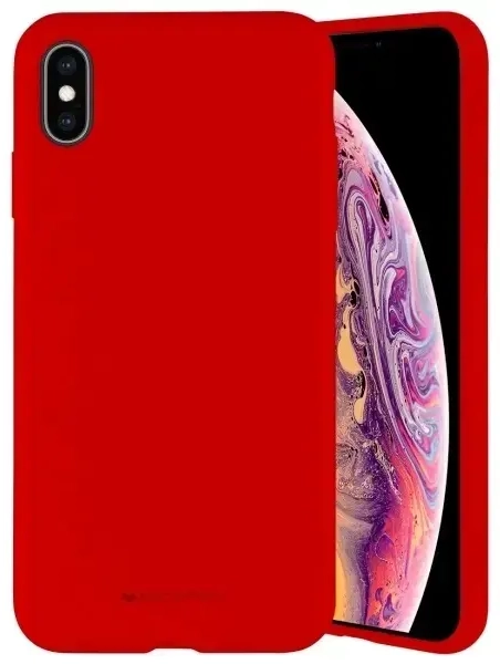 Mercury Silicone iPhone 14 Plus 6,7" czerwony|red