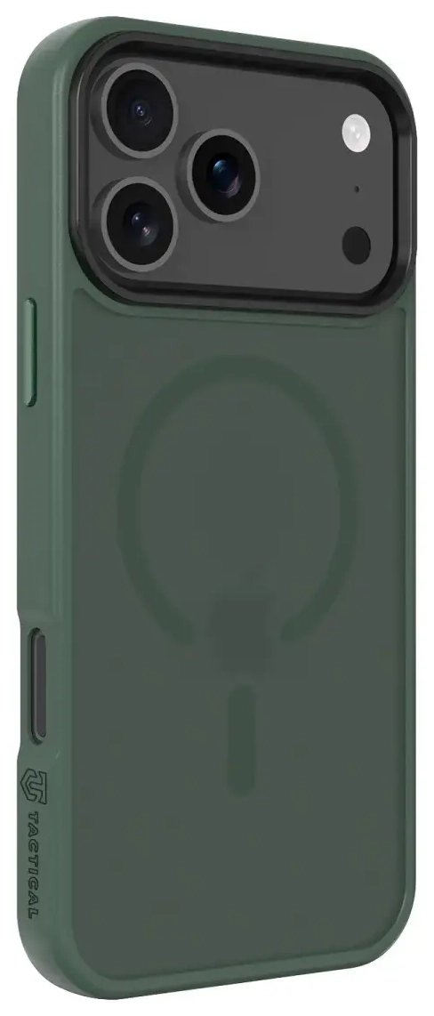 Tactical MagForce Hyperstealth maciņš ar MagSafe atbalstu telefonam iPhone 17 Pro Max zaļš