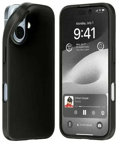 Mercury Soft iPhone 16 6.1" juodas|black