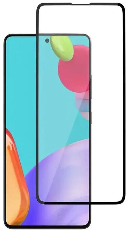 Goodbuy OG aizsargstikls pilnam ekrānam Samsung Galaxy A52 5G melns