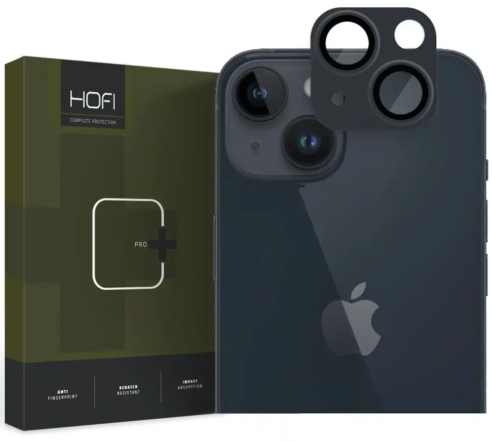 HOFI FULLCAM PRO+ KAMERAS VĀCIŅŠ IPHONE 15 | 15 PLUS MELNS