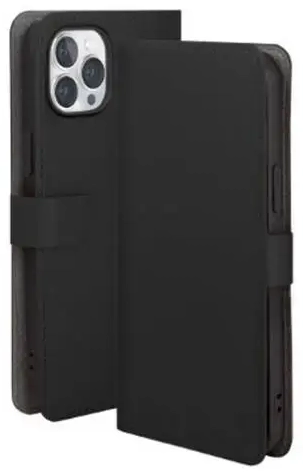 UNIQ etui book Journa iPhone 14 Pro 6,1" czarny|midnight black