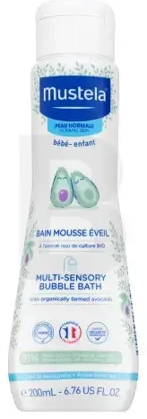 Mustela Bébé Multi-Sensory Bubble Bath 200 мл