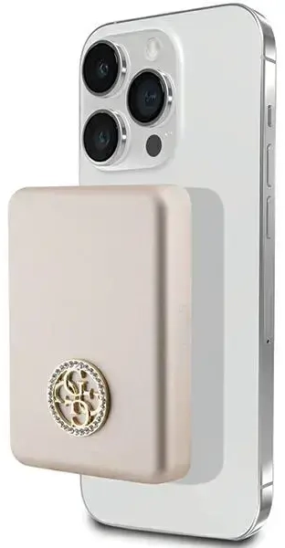 Guess GUPBM3AL4DMD external battery (powerbank) | 3000 mAh | 5W | MagSafe | gold