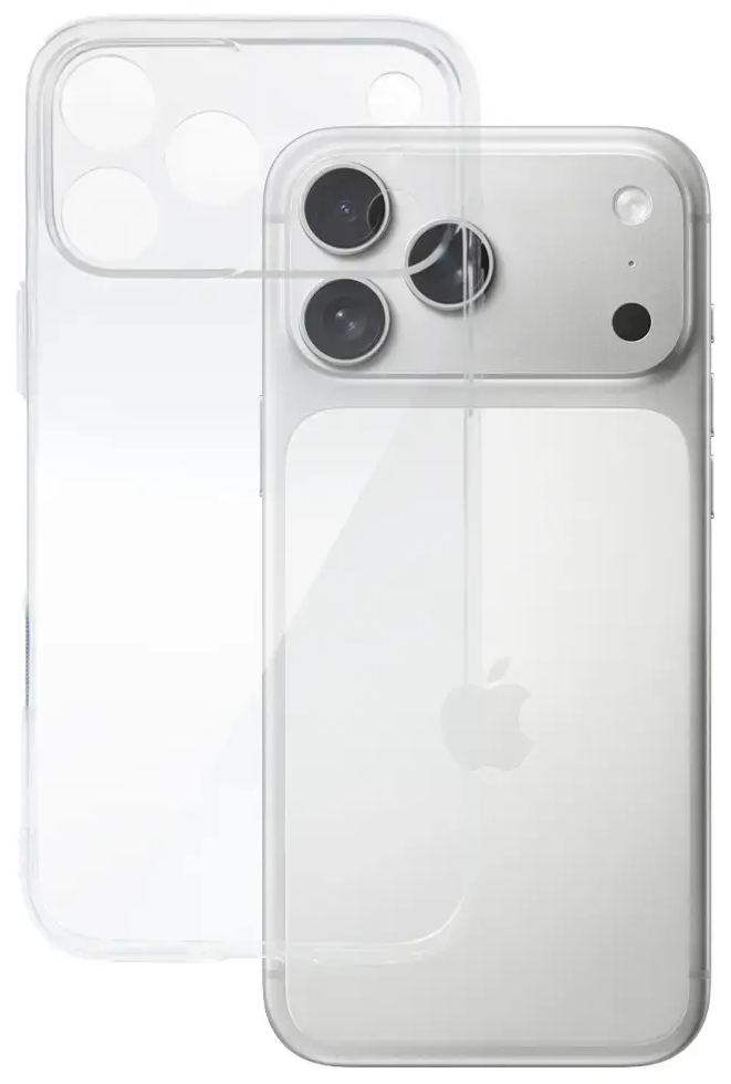 2 mm чехол для телефона iPhone 17 Pro Max прозрачный