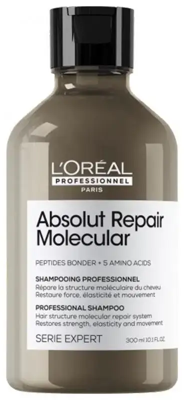 L'oreal Professionnel Serie Expert Absolut Repair Molecular Hair Shampoo 300Ml in Clear