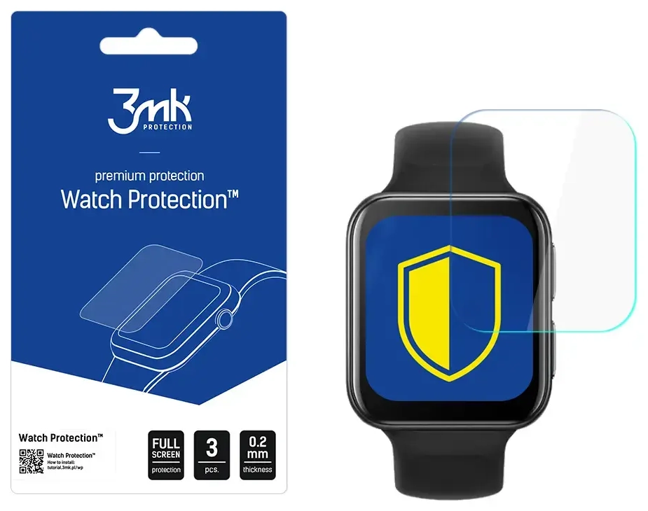Oppo Watch 2 42mm - 3mk Watch Protection™ v. ARC+ screen protector