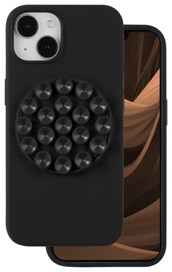 Silicone Stick чехол для телефона iPhone 11 чёрный