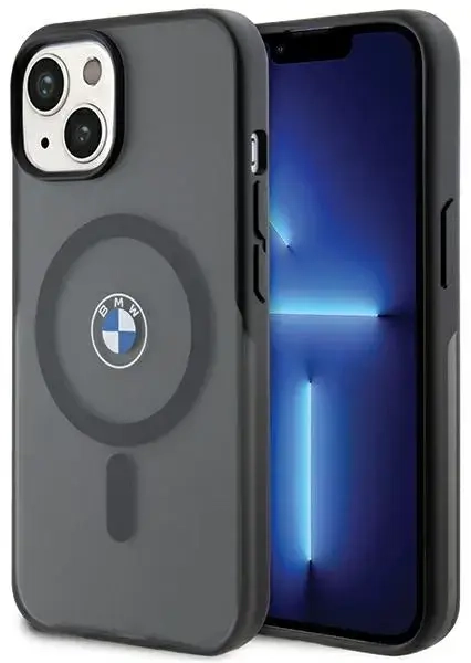 BMW BMHMP15MDSLK iPhone 15 Plus | 14 Plus 6.7" czarny|black hardcase IML Signature MagSafe