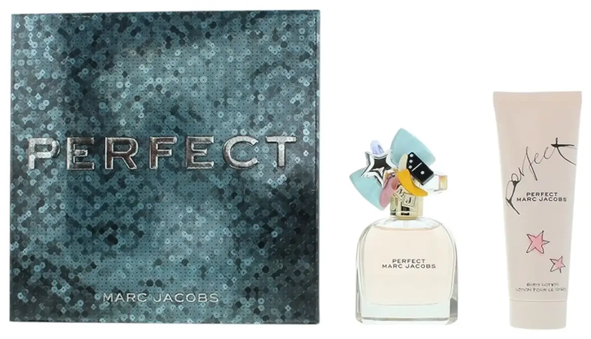 Set Marc Jacobs: Perfect, Eau De Parfum, For Women, 50 ml + Perfect, Hydrating, Body Lotion, 50 ml