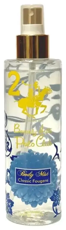 Beverly Hills Polo Club, No. 2 Classic Fougere, kūno purškiklis, 200 ml