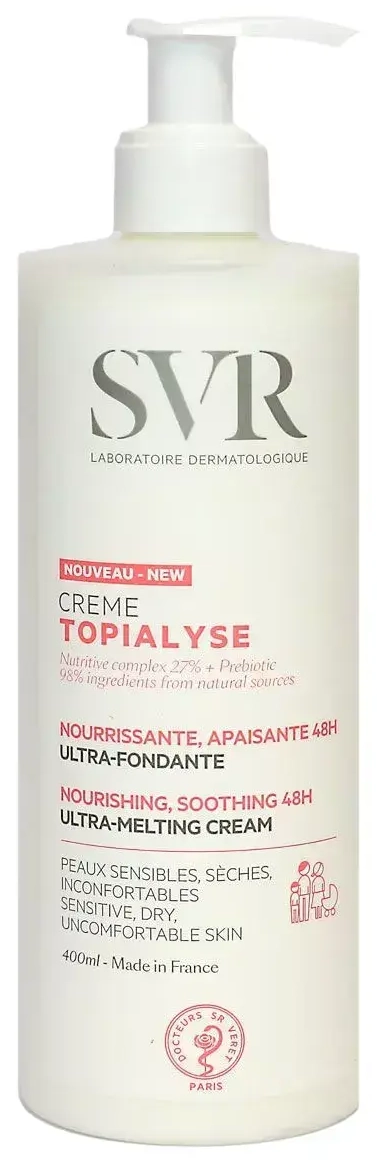 SVR, Topialyse, Nourishing, Cream, Face & Body, 400 ml