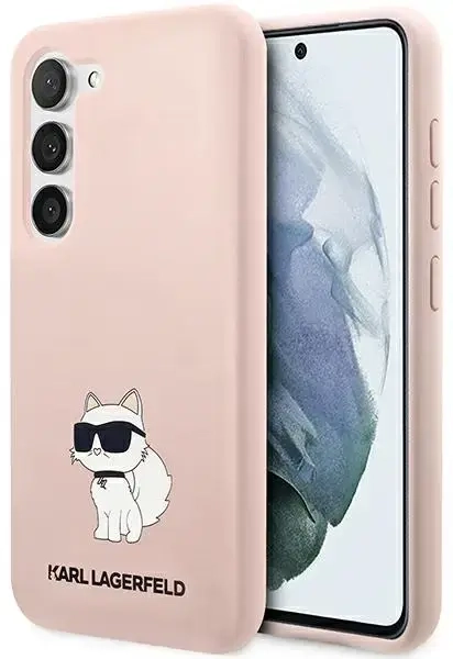 Karl Lagerfeld KLHCS23MSNCHBCP S23+ S916 hardcase różowy|pink Silicone Choupette