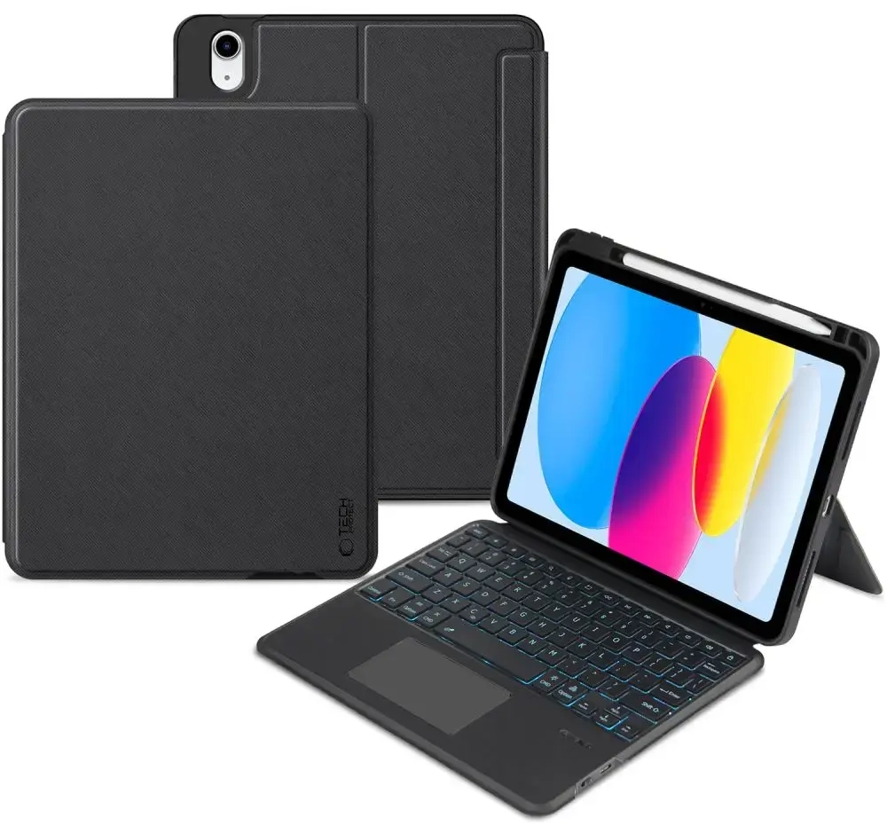 TECH-PROTECT SCMAG PEN + KEYBOARD IPAD 10.9 10 | 2022 BLACK