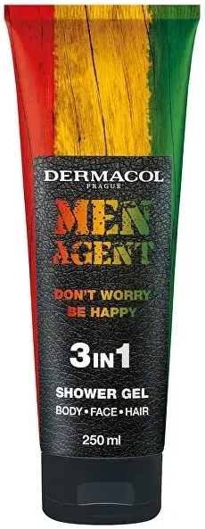 Dermacol Men Agent Don´t Worry Be Happy Shower Gel 3-in-1 250 Ml