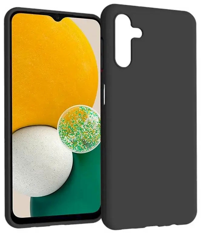 Fusion elegance fibre izturīgs silikona aizsargapvalks Samsung A236 Galaxy A23 5G melns