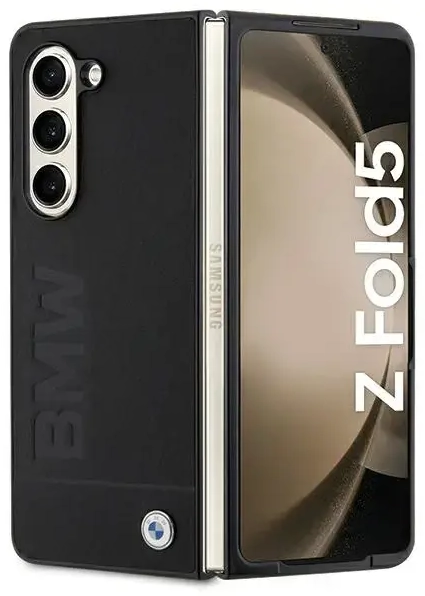 BMW BMHCZFD5SLLBK Z Fold5 F946 czarny|black hardcase Signature Logo Imprint