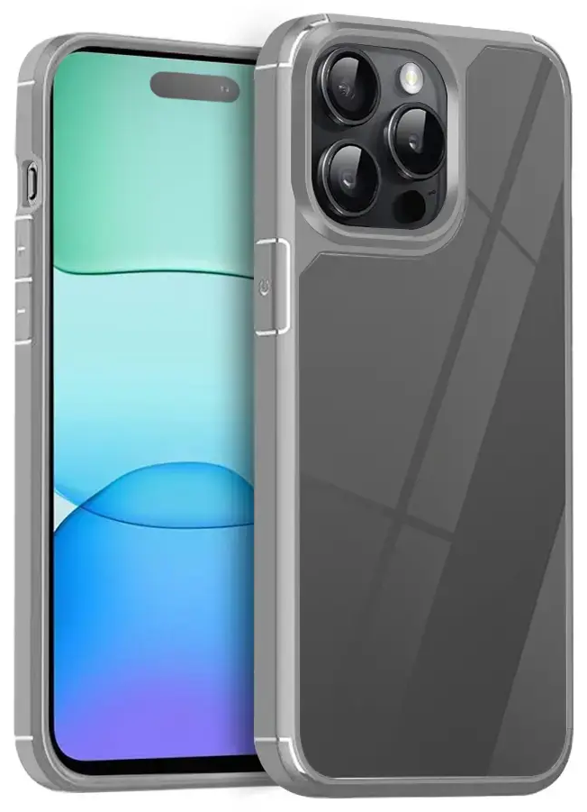 Color Shock чехол для телефона iPhone 13 серый