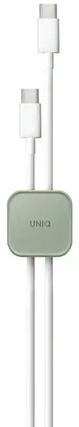 UNIQ Pod samoprzylepny organizer do kabli zestaw 8szt zielony|mist green