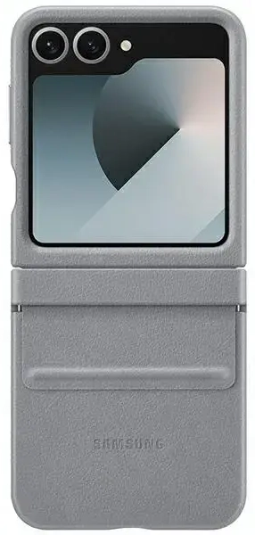 Etui Samsung EF-VF741PJEGWW Z Flip6 F741 szary|gray Flap ECO-Leather Case