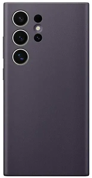 Etui Samsung GP-FPS928HCAVW S24 Ultra S928 ciemnofioletowy|dark violet Vegan Leather Case