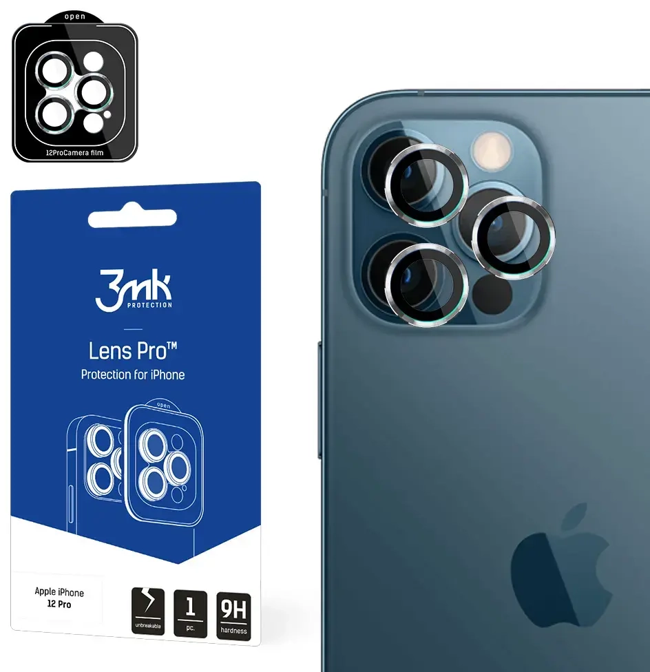 Apple iPhone 12 Pro - 3mk Lens Protection Pro screen protector