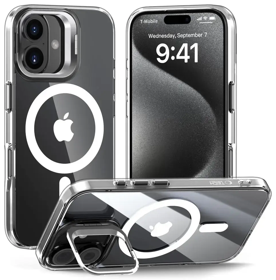 TECH-PROTECT MAGSTAND MAGSAFE IPHONE 16 CLEAR