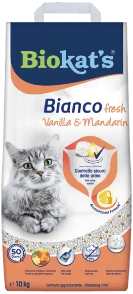 Kraikas kačių tualetui : Gimborn Biokats Fresh Vanilla|Mandarin 10kg