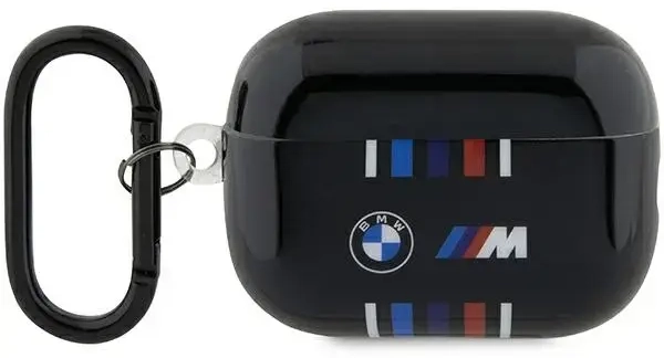 BMW BMAP222SWTK AirPods Pro 2 gen cover czarny|black Multiple Colored Lines