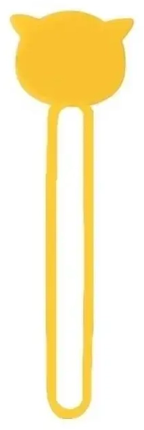 Silicone cable reel - yellow